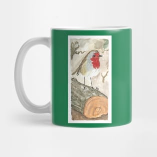 Autumn robin Mug